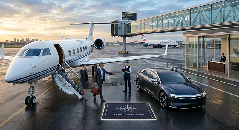 Interni Jet Privato Business